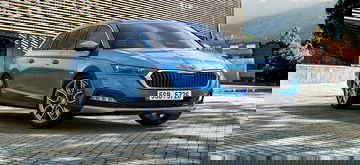 Skoda Octavia Scout Azul 2020 Frontal