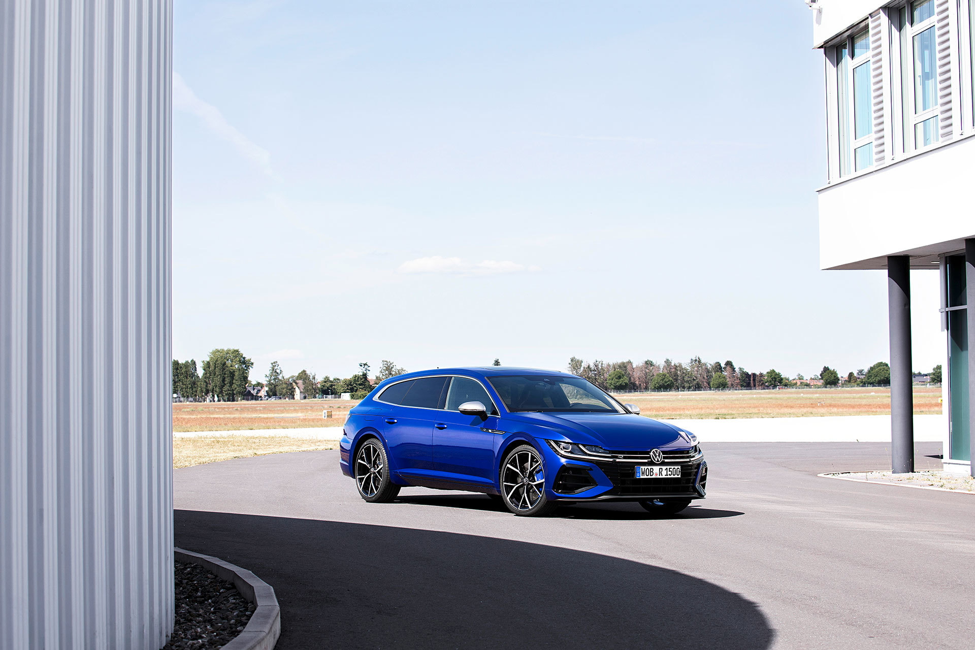 Volkswagen Arteon 2020 Shooting Brake R Azul 08