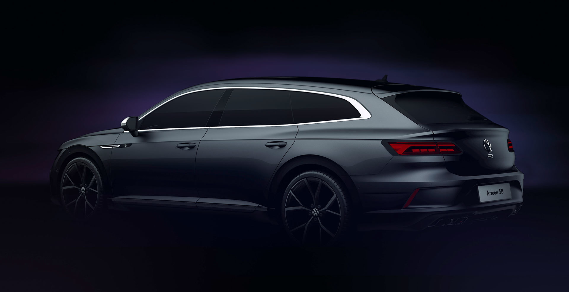 Volkswagen Arteon Shooting Brake 2020 R Black Negro 01