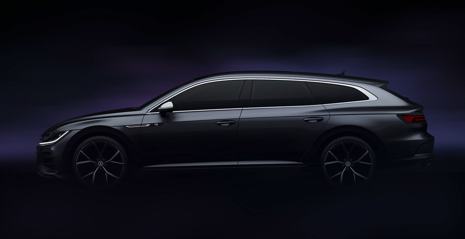 Volkswagen Arteon Shooting Brake 2020 R Black Negro 02
