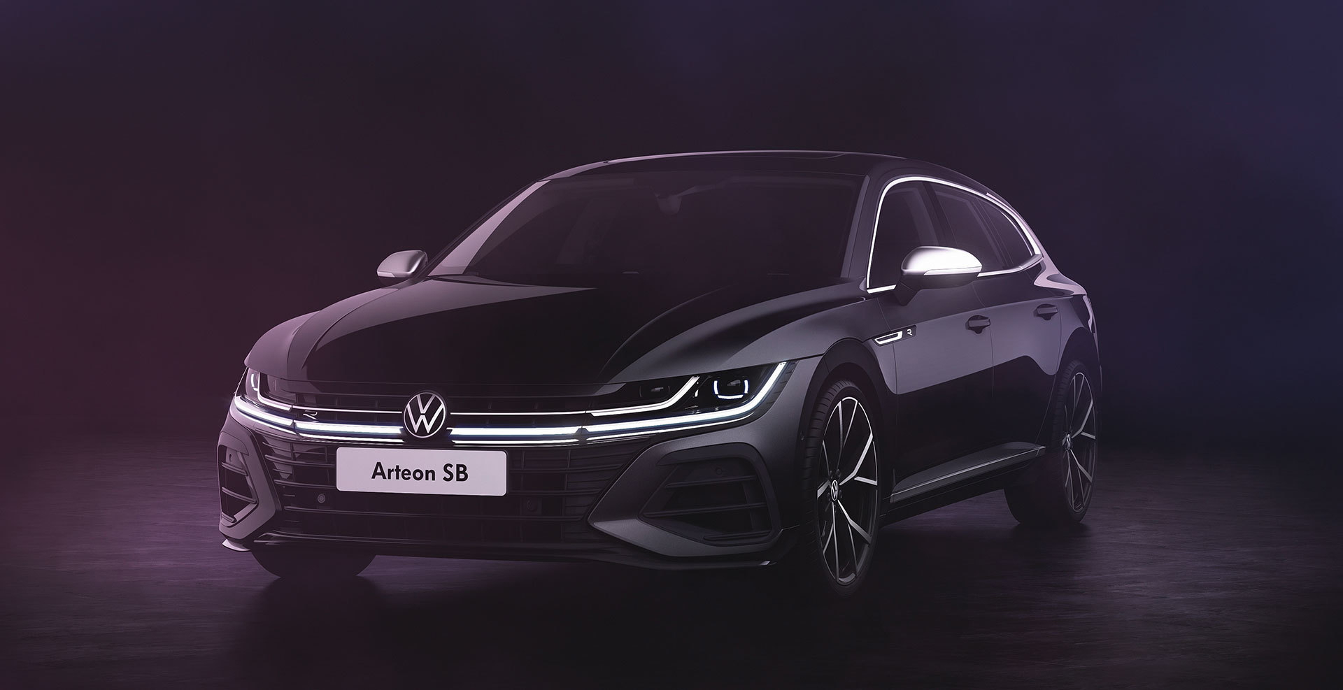 Volkswagen Arteon Shooting Brake 2020 R Black Negro 04