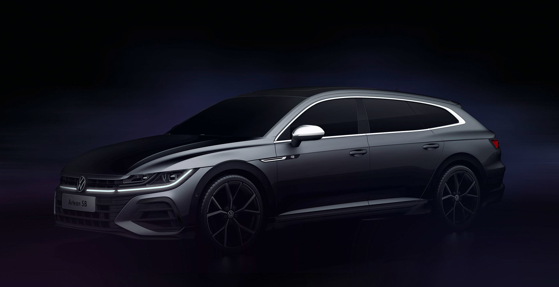 Volkswagen Arteon Shooting Brake 2020 R Black Negro 10