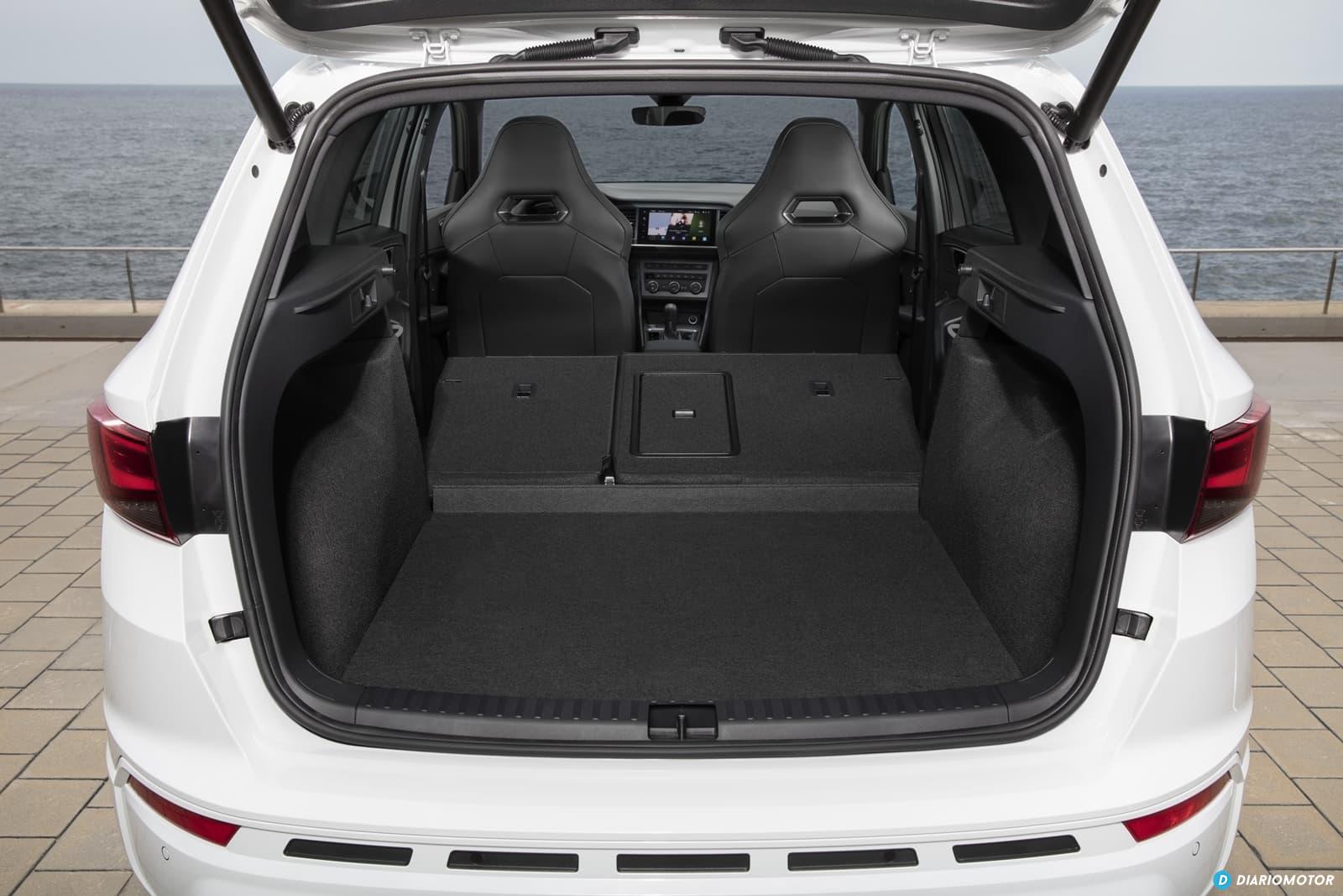 Amplio maletero del CUPRA Ateca, versatilidad y espacio para la aventura