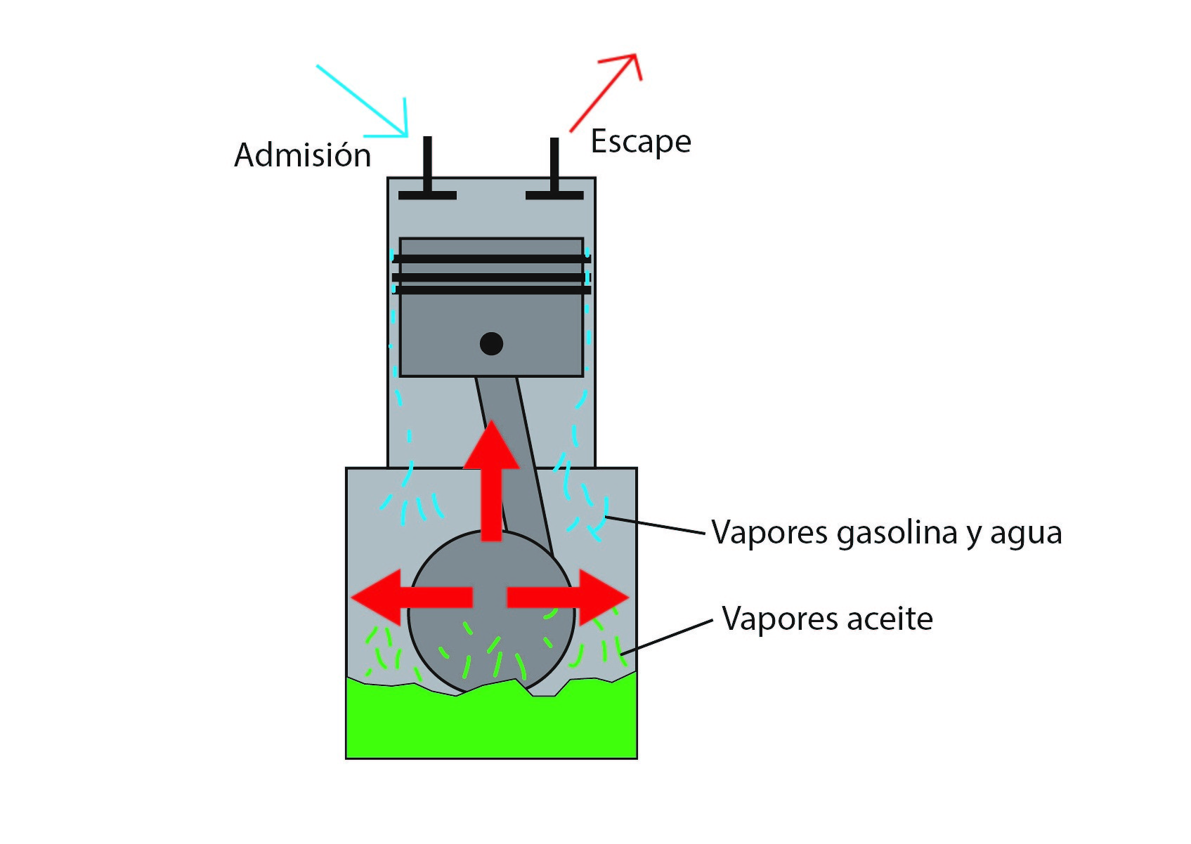 Adam Astra J 1.2 1.4 Respiradero Del Cárter Válvula Separador de aceite de reparación de membrana