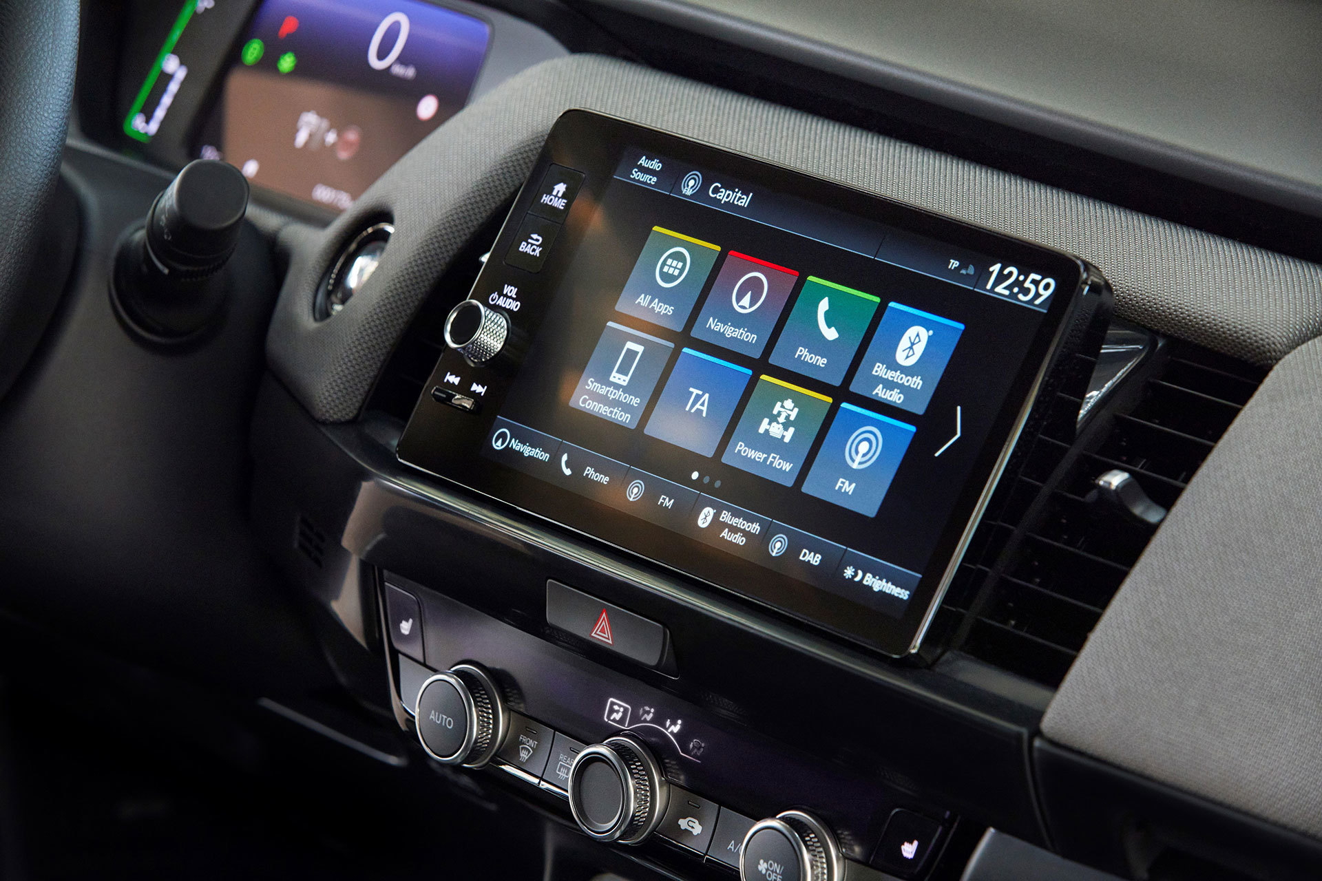 Honda Jazz 2020 Blanco Pantalla 2