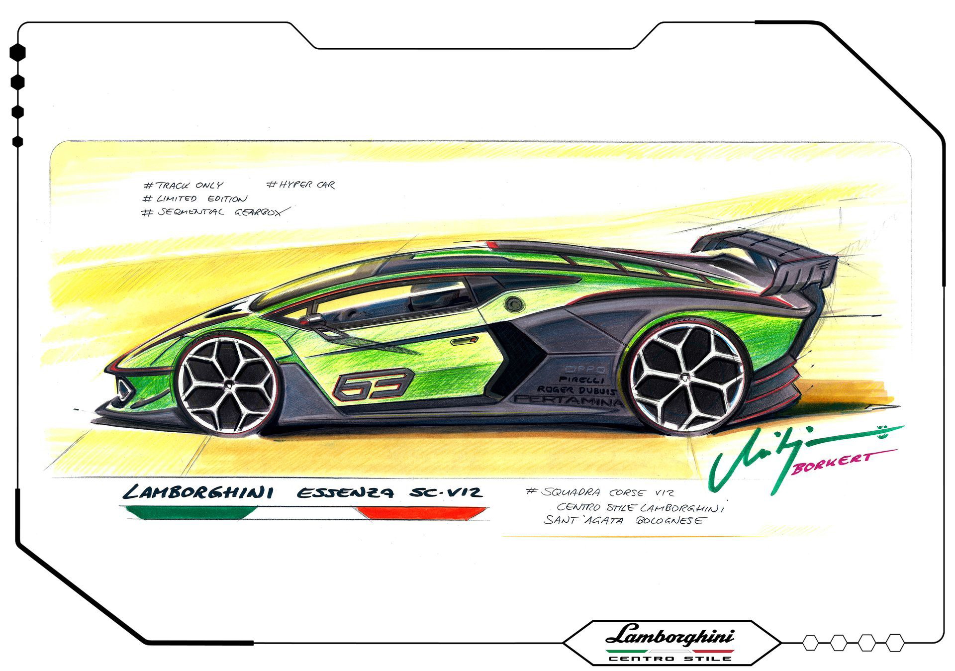 Lamborghini Essenza Scv12 25