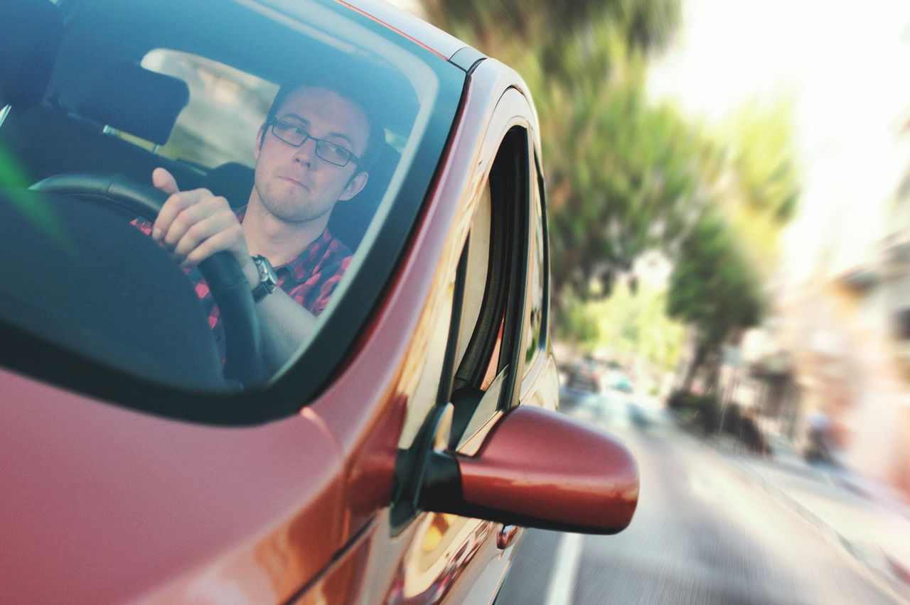 Accidente Airbag Gafas Conducir