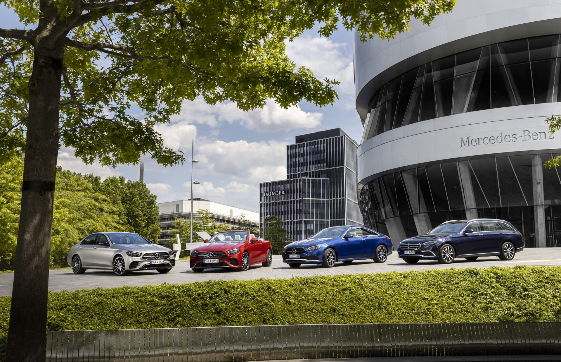 Die Neue Mercedes Benz E Klasse Familie The New Mercedes Benz E Class Family