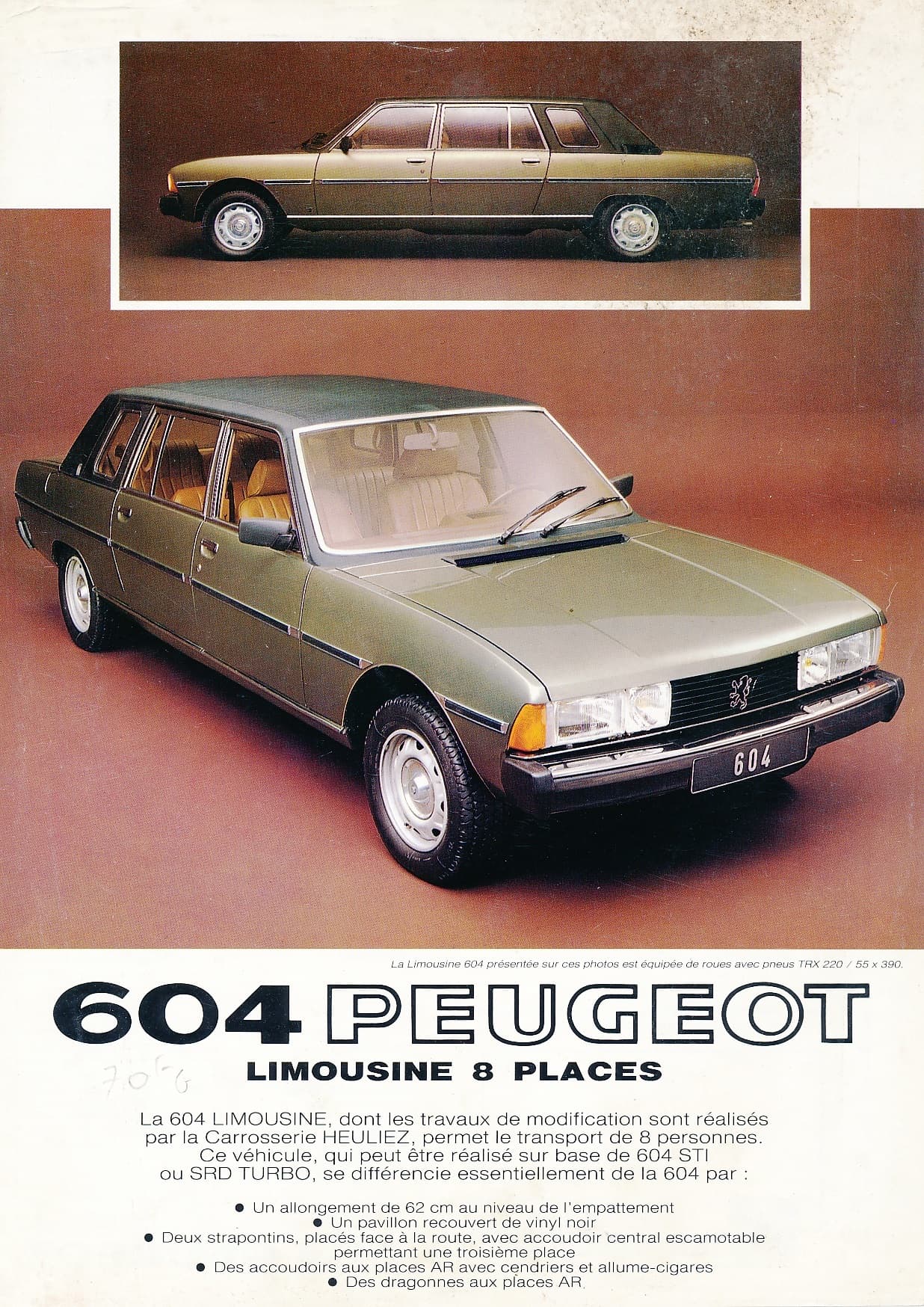 Peugeot 604 Limousine Papa Juan Pablo 07