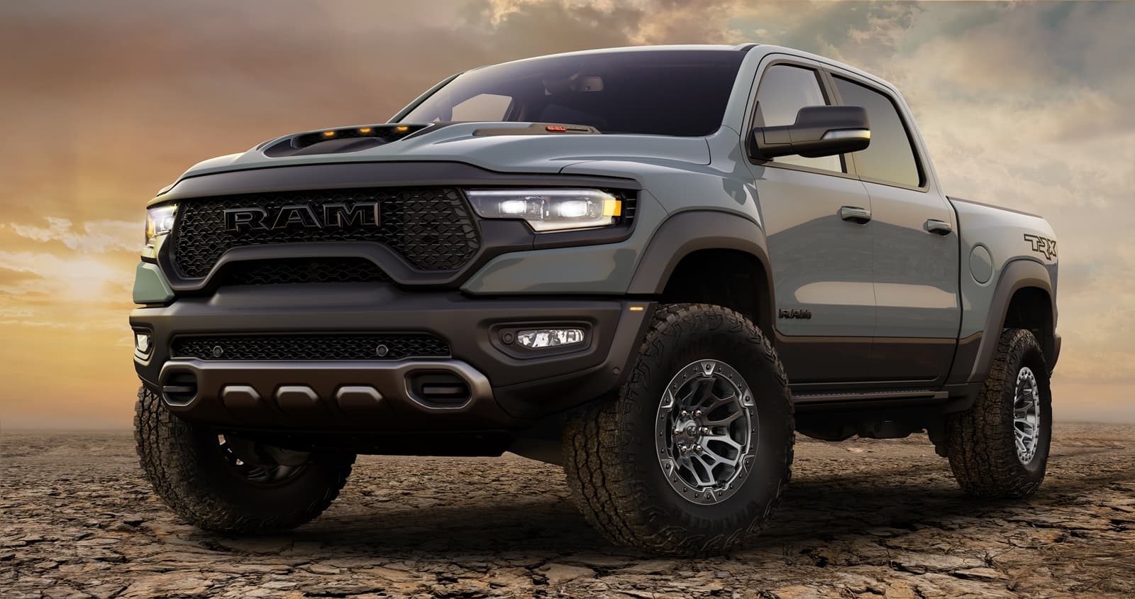 2021 Ram 1500 Trx Launch Edition Front 3/4