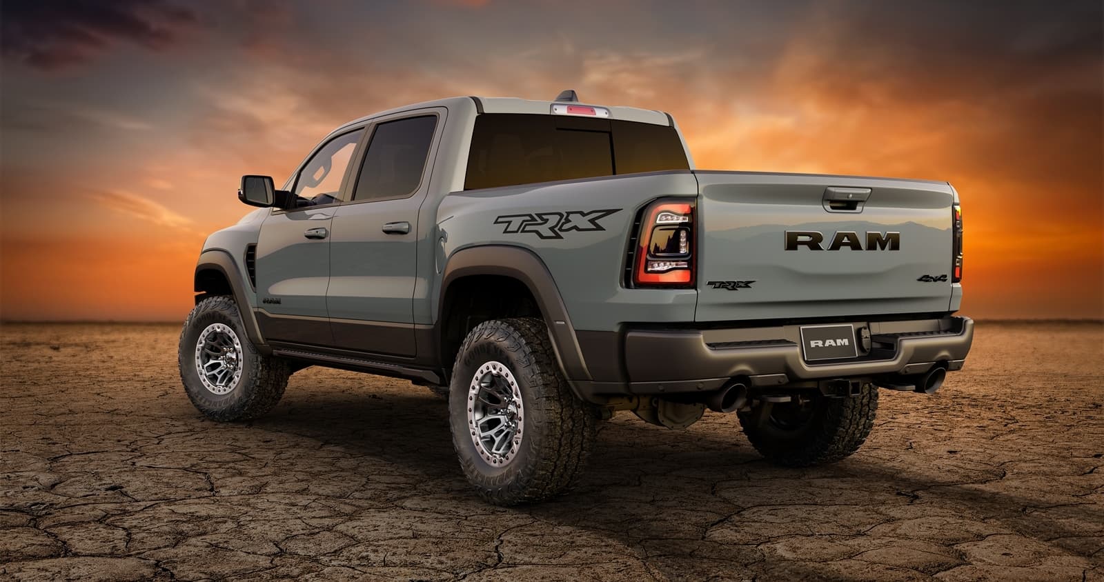 2021 Ram 1500 Trx Launch Edition Rear 3/4