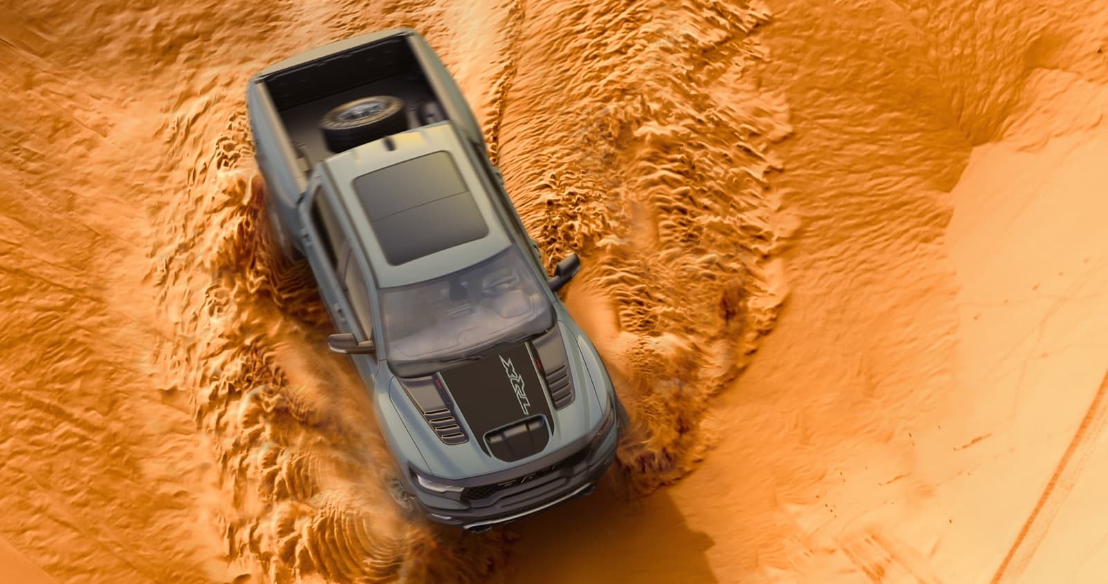 2021 Ram 1500 Trx Launch Edition Sand Dune Front 3/4