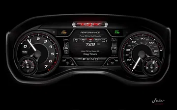 2021 Ram 1500 Trx Driver Display With Performance Cluster