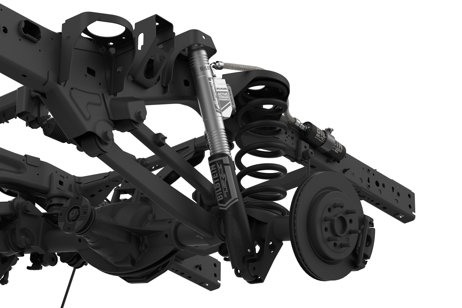 2021 Ram 1500 Trx Rear Suspension On Frame