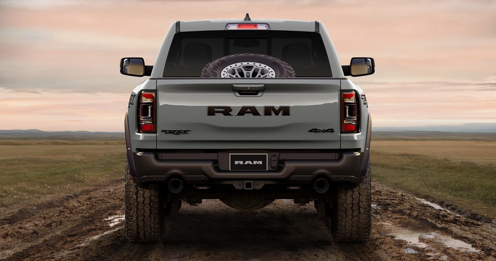 2021 Ram 1500 Trx Launch Edition Rear View