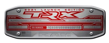 2021 Ram 1500 Trx Center Console Plate