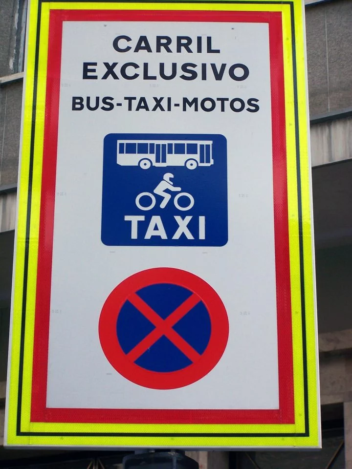 Multa Carril Bus Taxi Vao Madrid