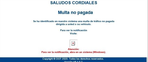 Multa Falsa Dgt 5