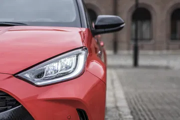 Toyota Yaris 2020 Prueba Detalles Rojo 19