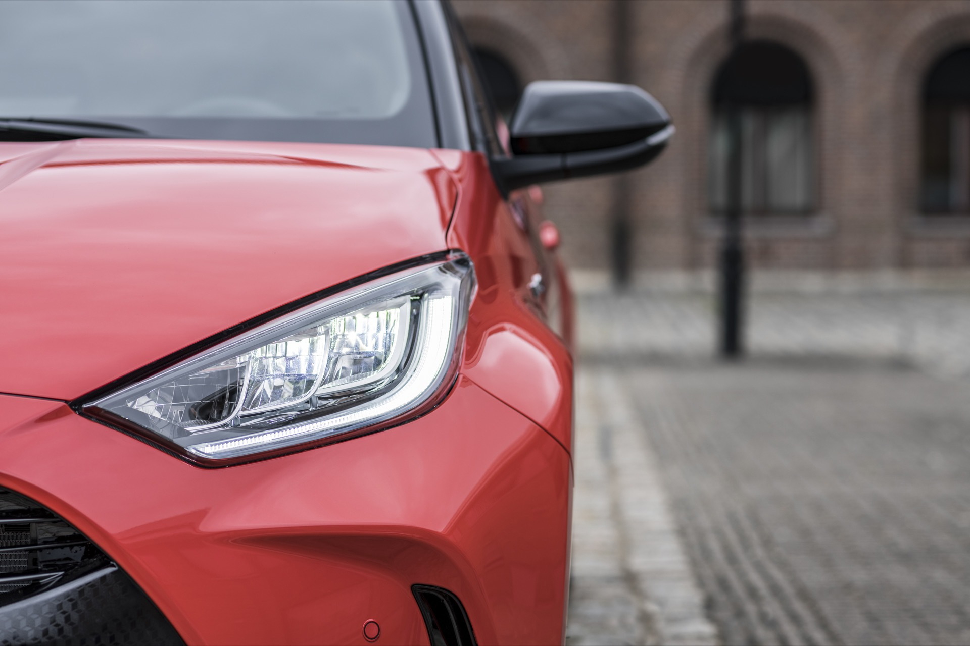 Toyota Yaris 2020 Prueba Detalles Rojo 19
