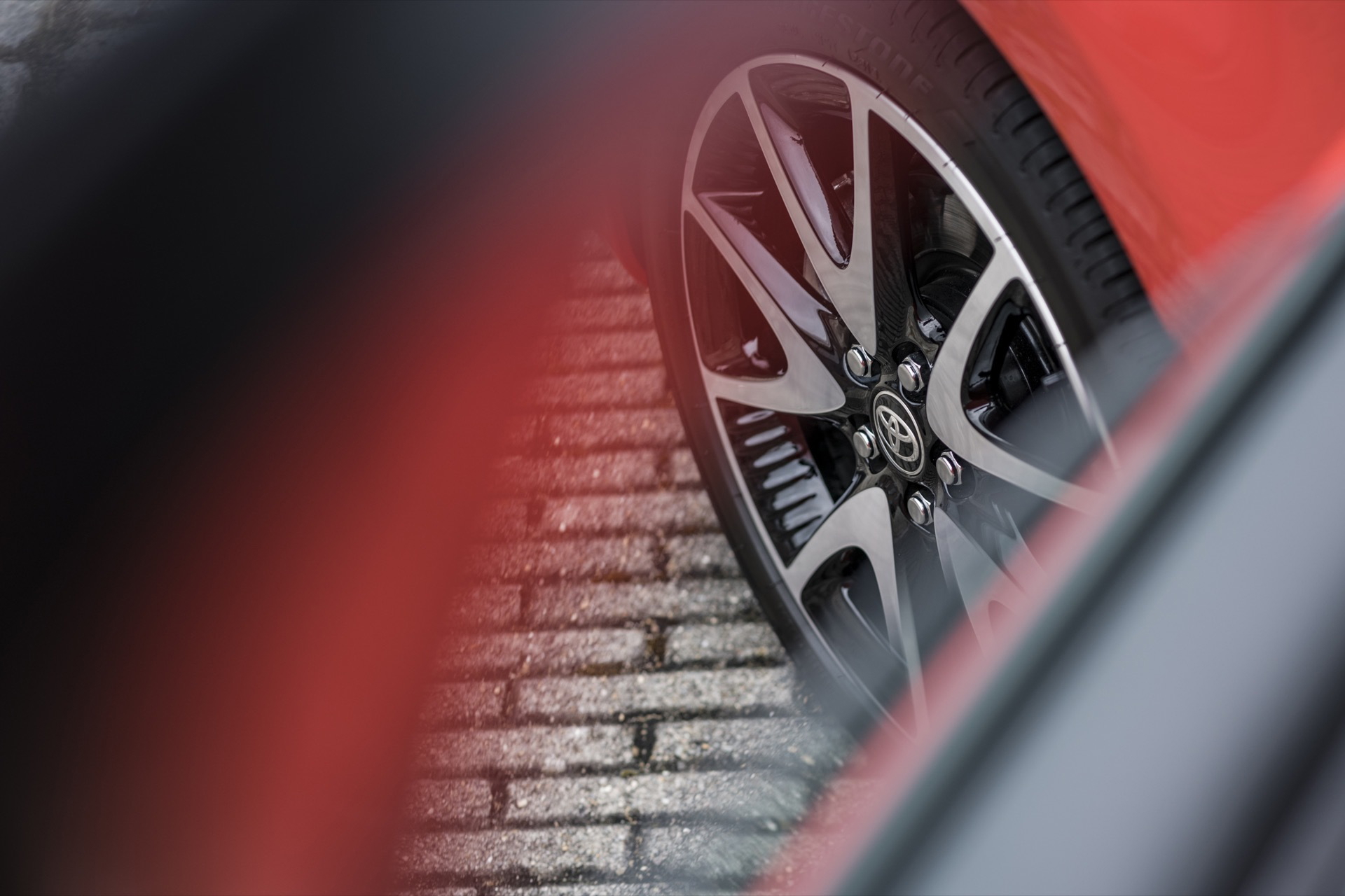 Toyota Yaris 2020 Prueba Detalles Rojo 25