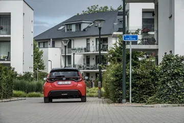 Toyota Yaris Rojo 2020 Movimiento Prueba 27