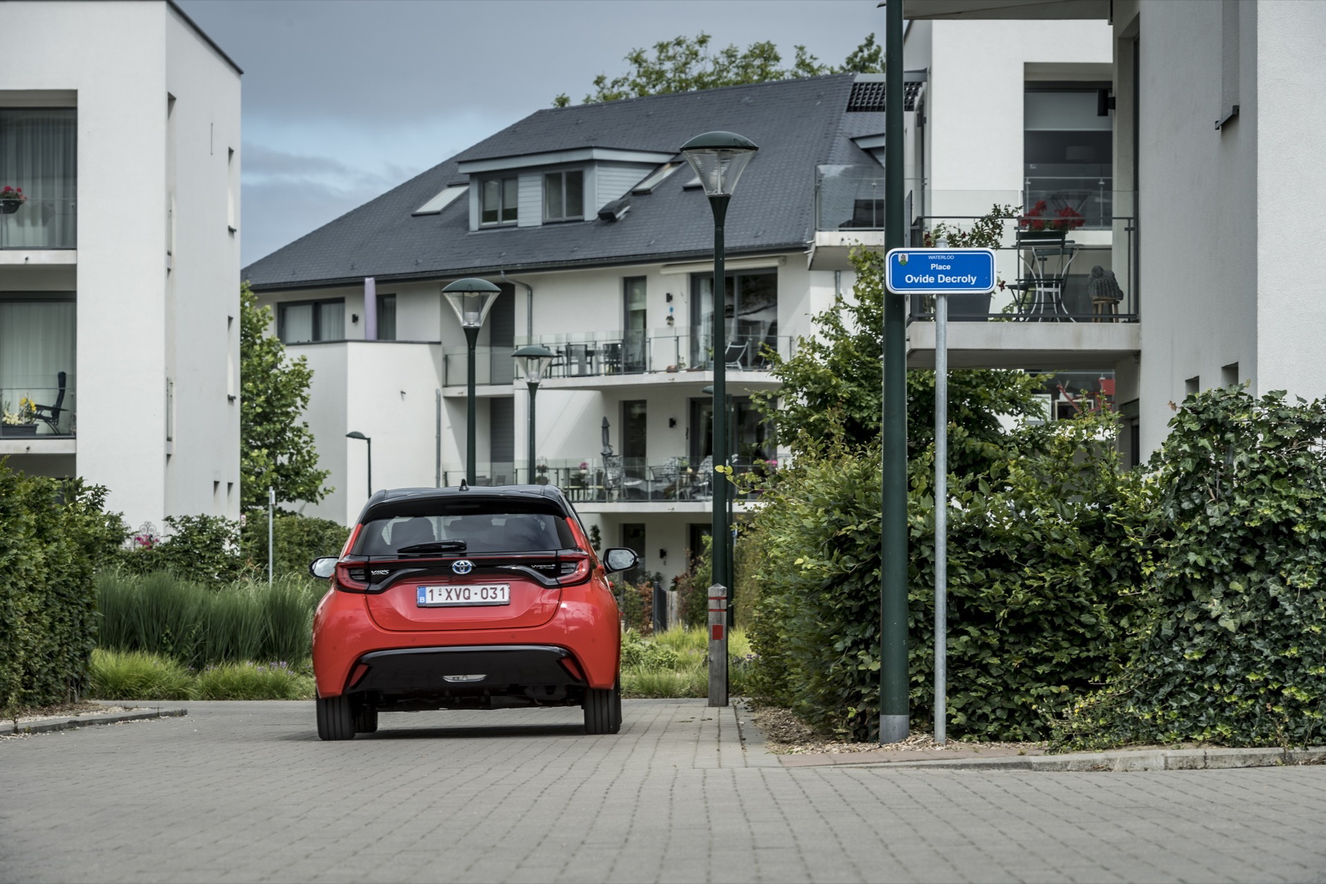 Toyota Yaris Rojo 2020 Movimiento Prueba 27