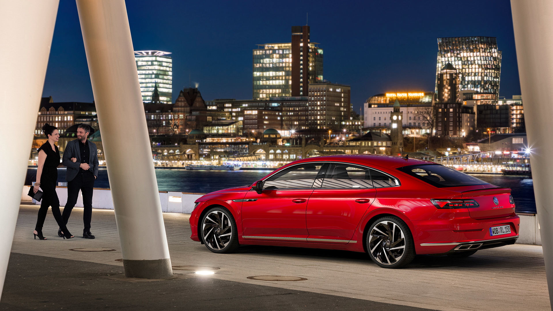 Volkswagen Arteon R Line Rojo 2020 10