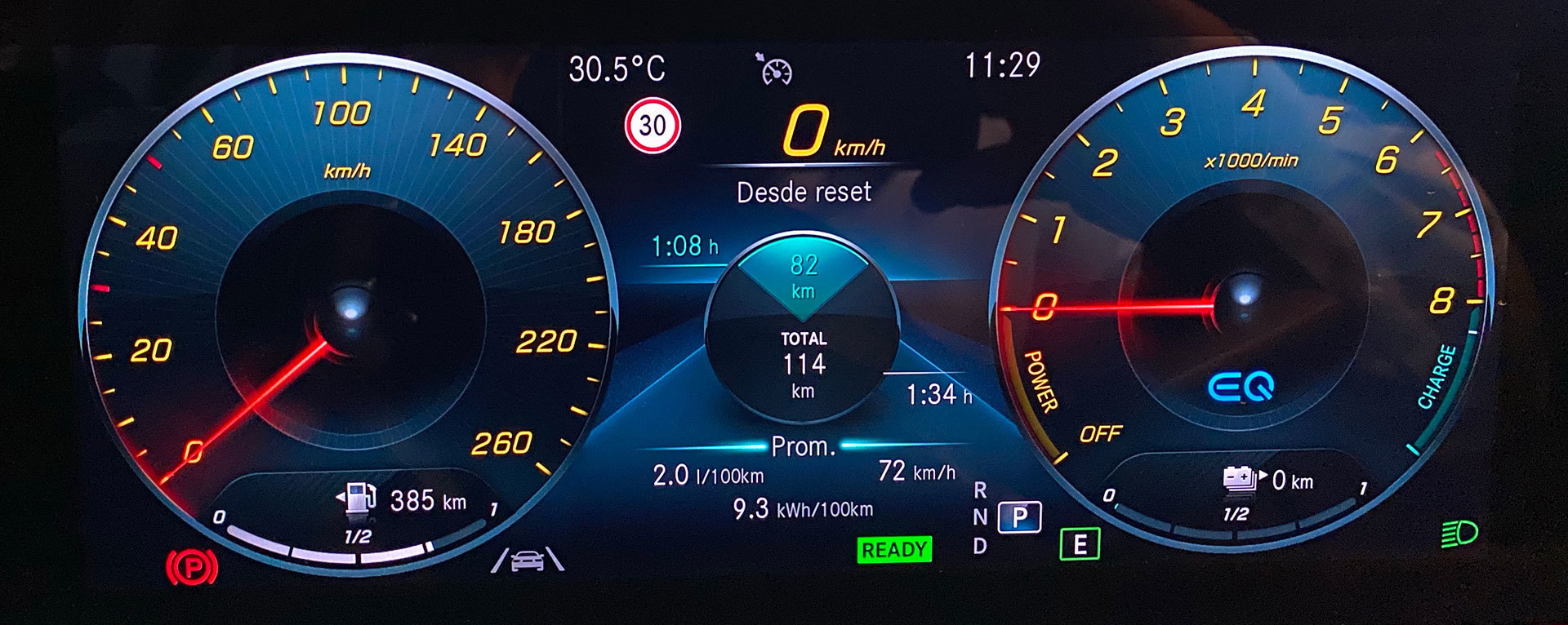 Mercedes A 250 E Sedan Prueba Consumos 03