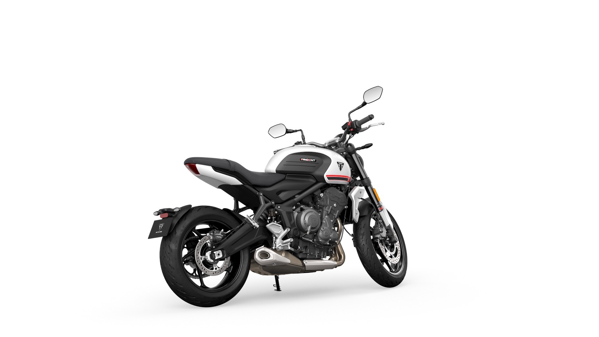 Moto Triumph Trident Estudio Blanco