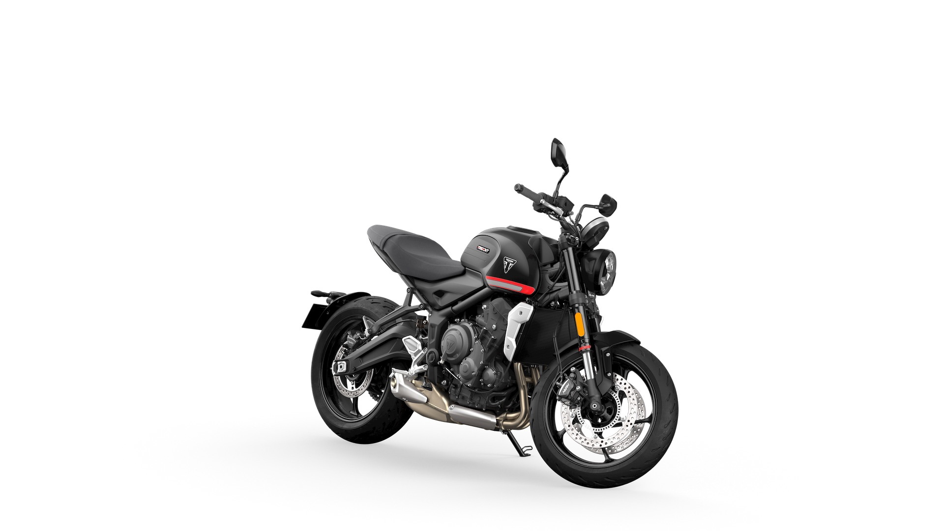 Moto Triumph Trident Negro