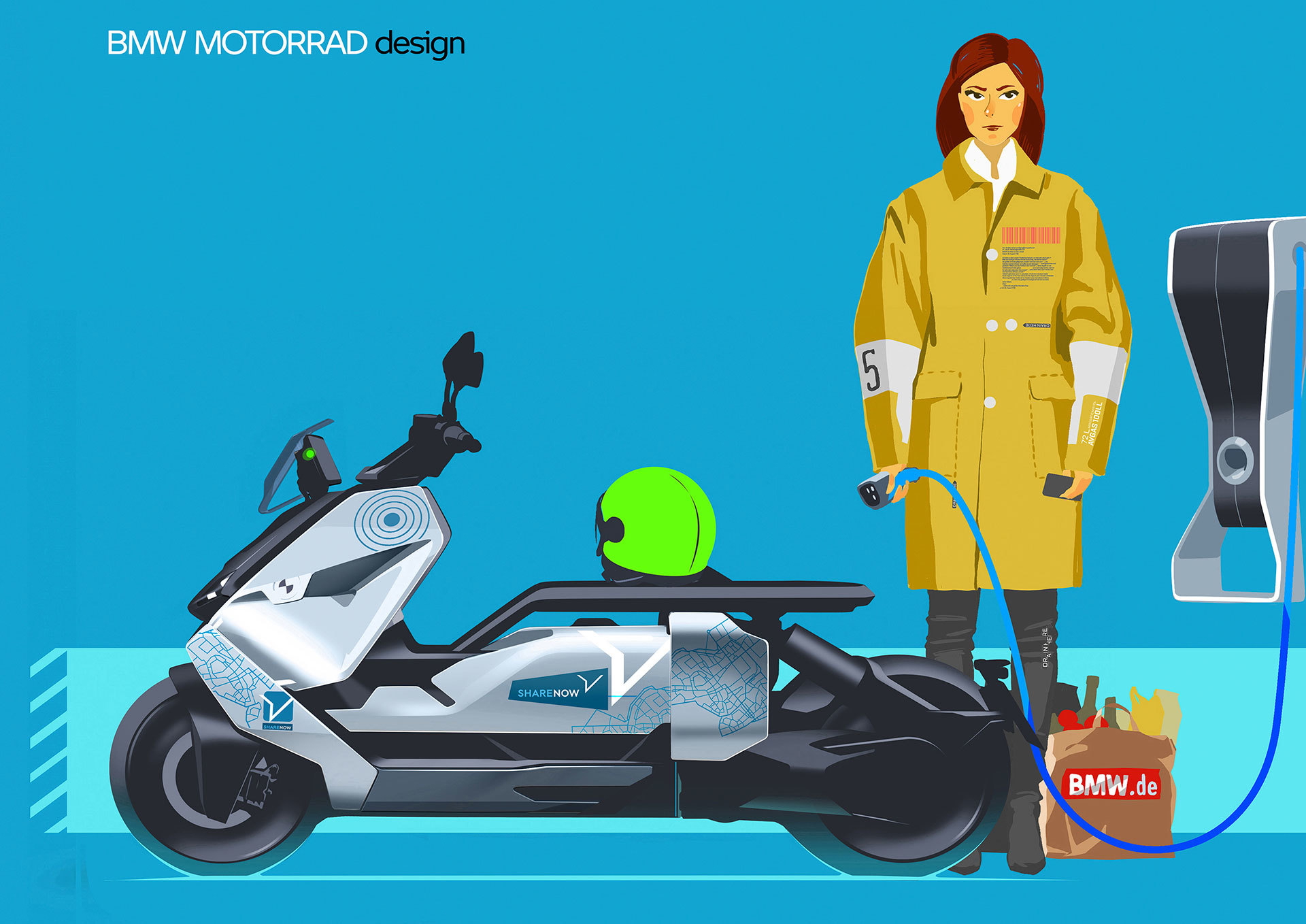 Bmw Definition Ce 04 2020 Sketch 10