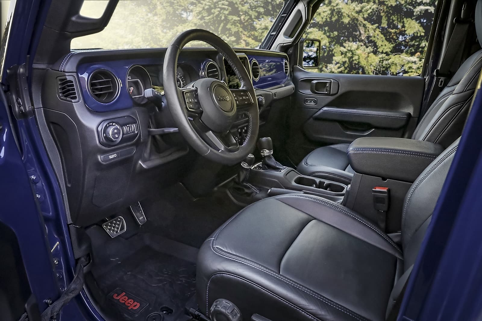 Inside The Cabin Of The Jeep Gladiator Top Dog Concept, The Exte