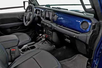 Inside The Cabin Of The Jeep Gladiator Top Dog Concept, The Exte