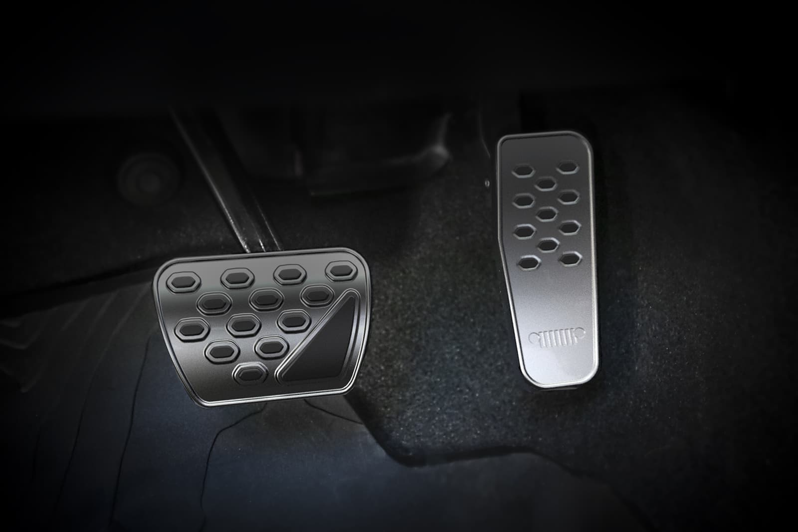 Inside The Jeep Top Dog Concept, Mopar Stainless Steel Pedal Cov