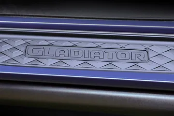 Black Door Sill Guards Feature A Raised Gladiator Logo And Help