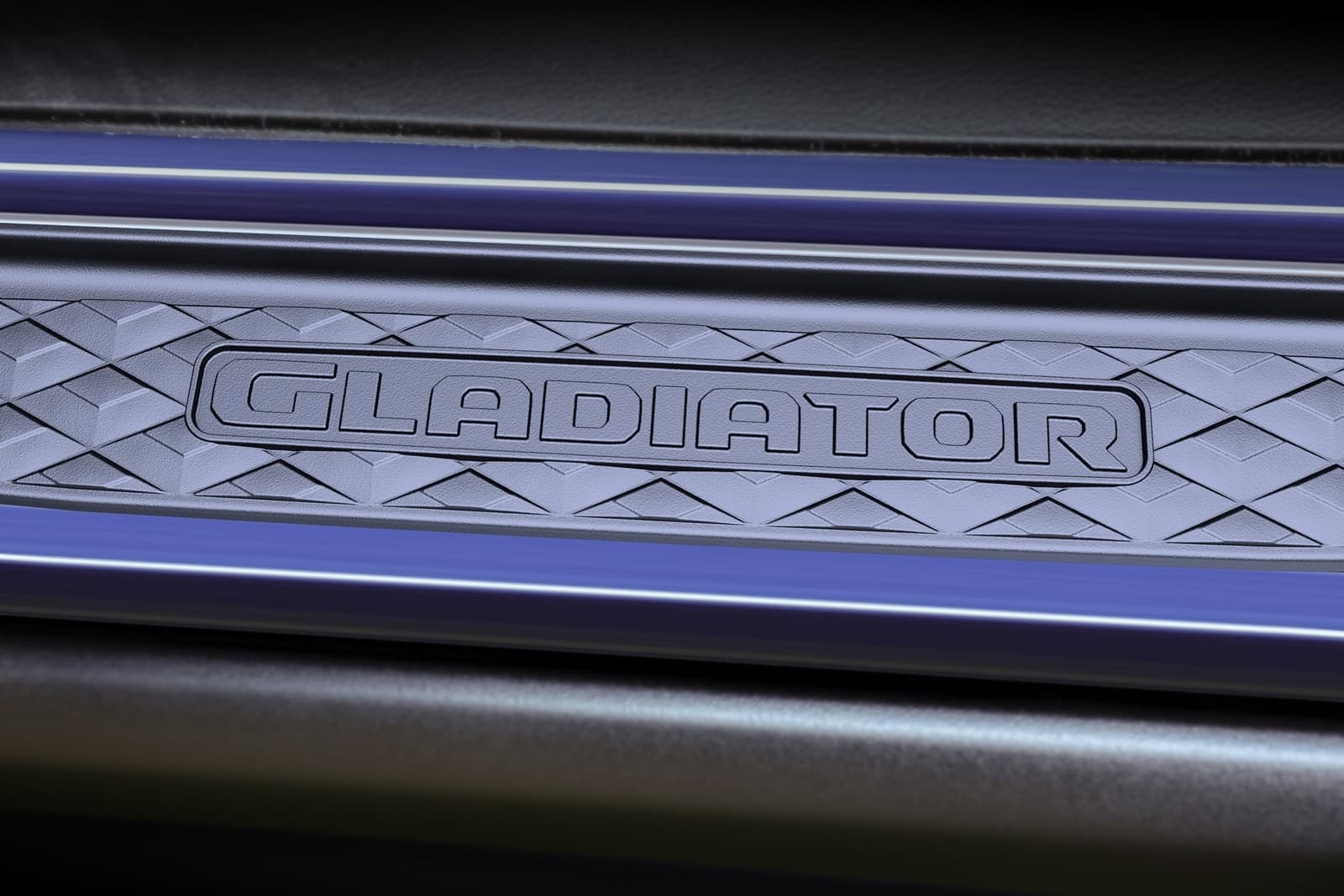Black Door Sill Guards Feature A Raised Gladiator Logo And Help