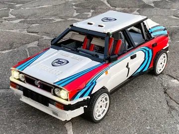 Lancia Delta Integrale Lego 1
