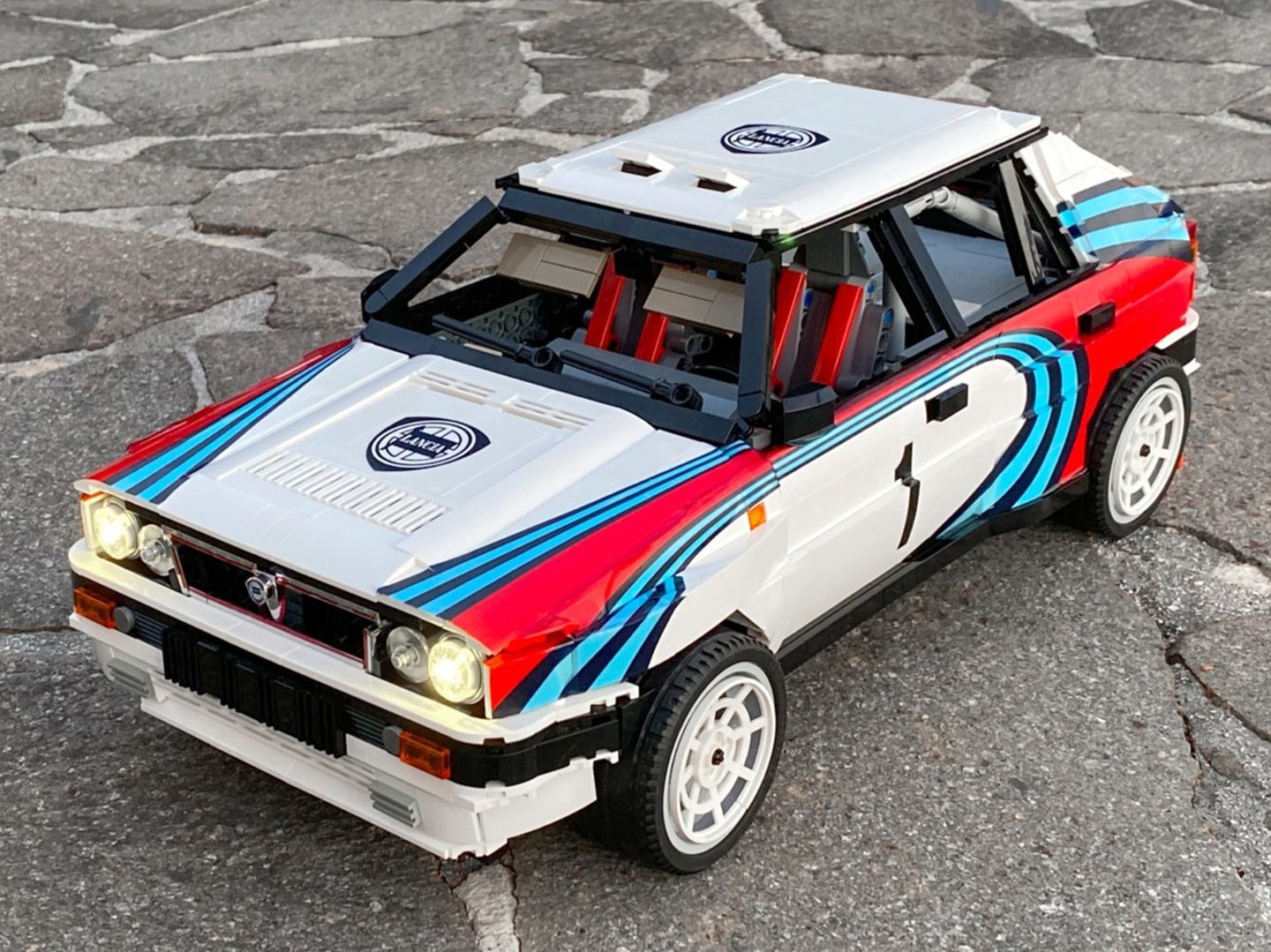 Lancia Delta Integrale Lego 1