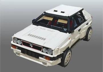 Lancia Delta Integrale Lego 3