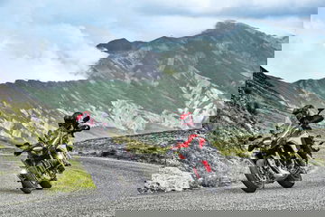Moto Ducati Multistrad V4 Action