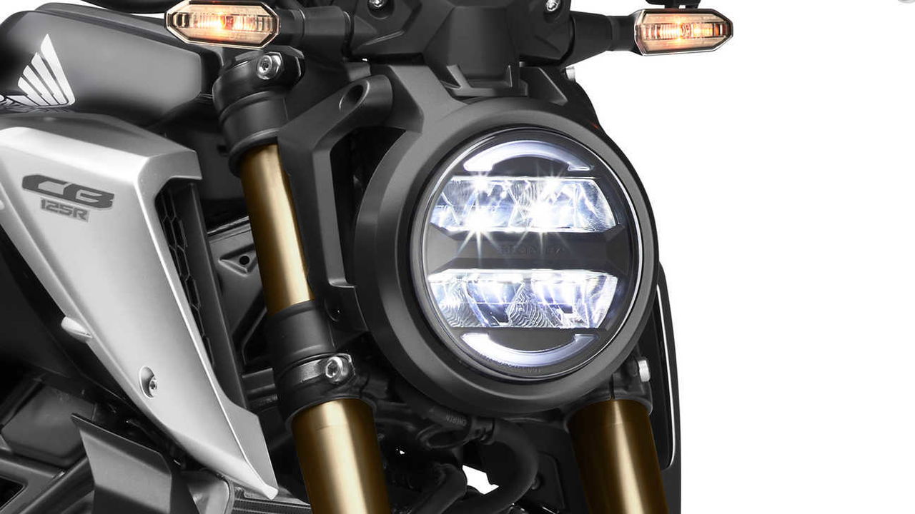 Moto Honda Cb125r Luces