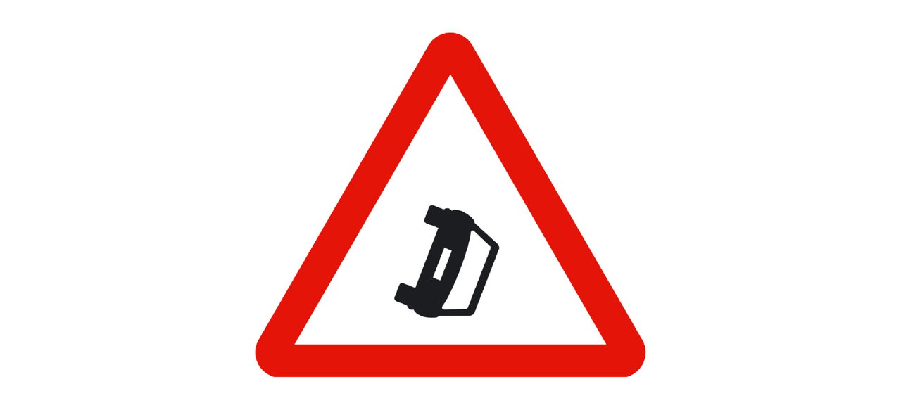 Senal P32 Obstruccion Calzada Senal P32 Obstruccion Calzada