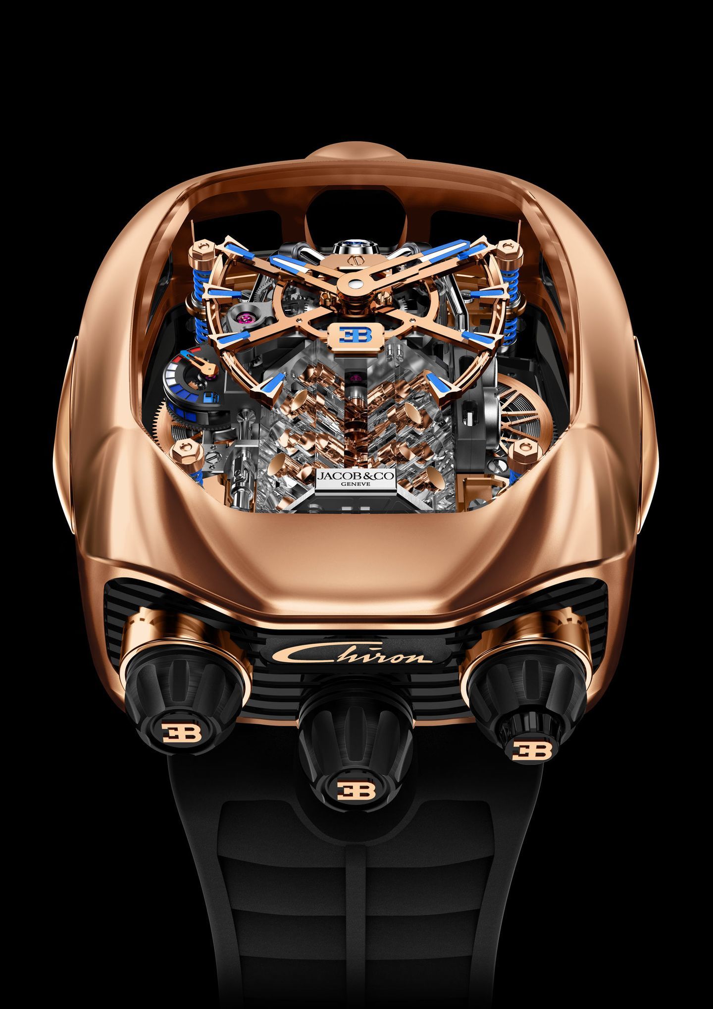 Este reloj inspirado en un Bugatti cuesta más que tu casa