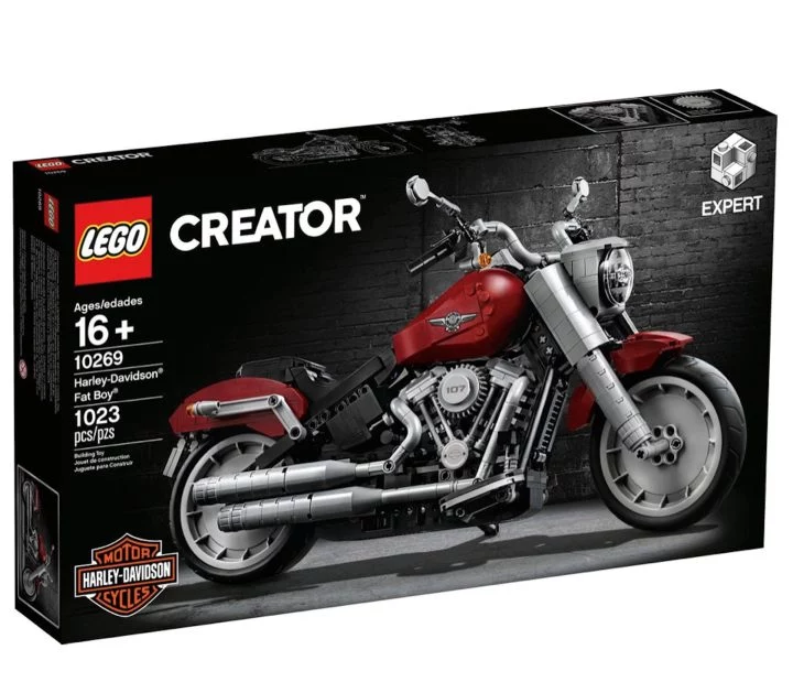 Moto Lego Harley Davidson Fatboy9