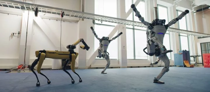 Robots Bailar Boston