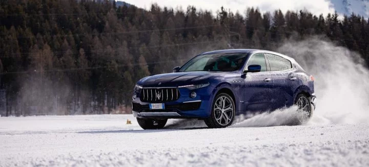 Consejos Conducir Nieve Hielo Frio Invierno Maserati Levante Portada