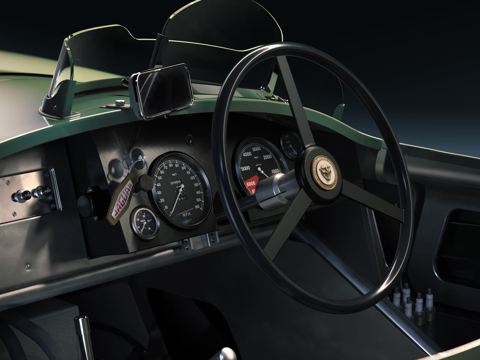 Jaguar C Type 2021 Le Mans 0121 022