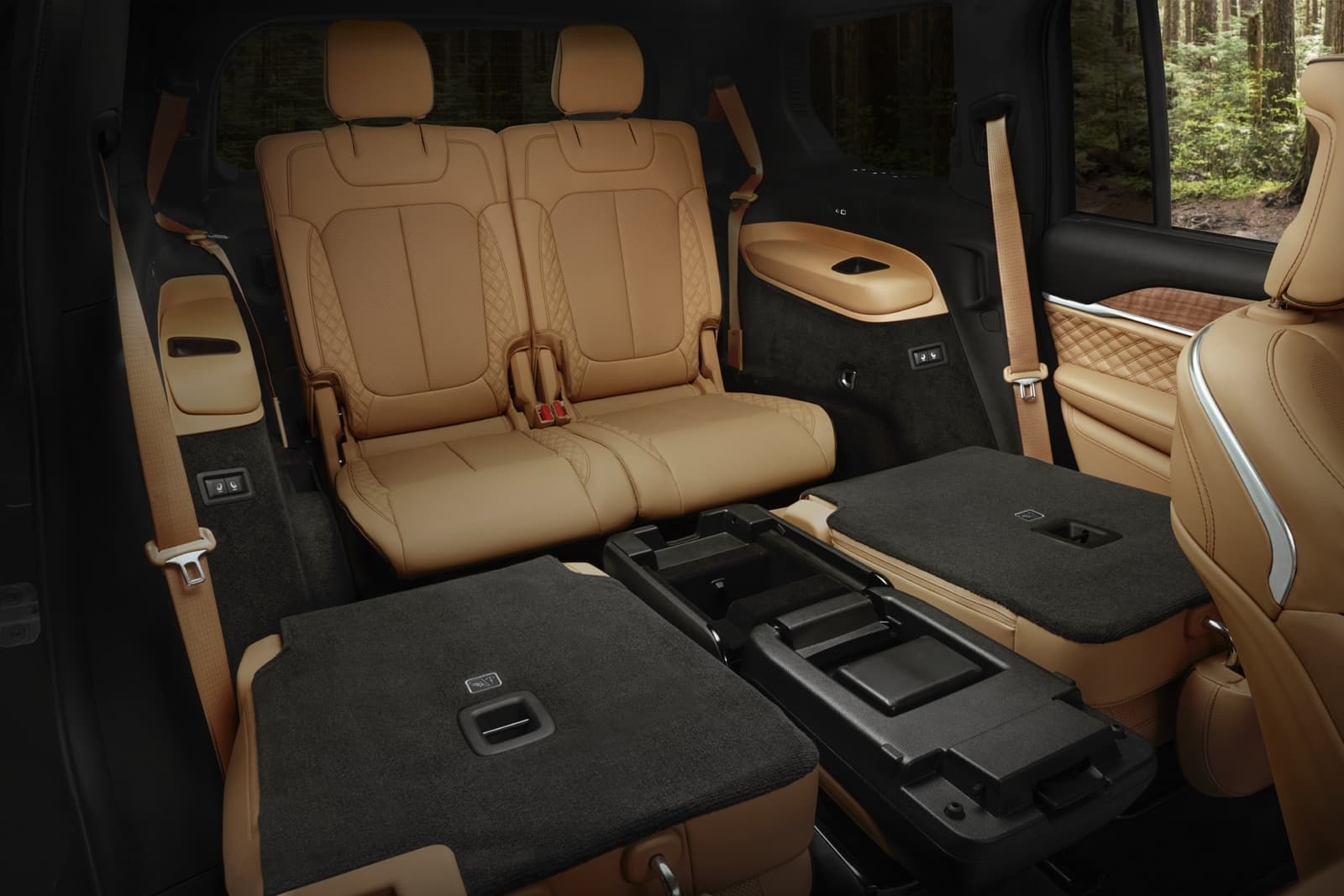 2021 Jeep® Grand Cherokee L Summit Reserve Second Row “tip And S