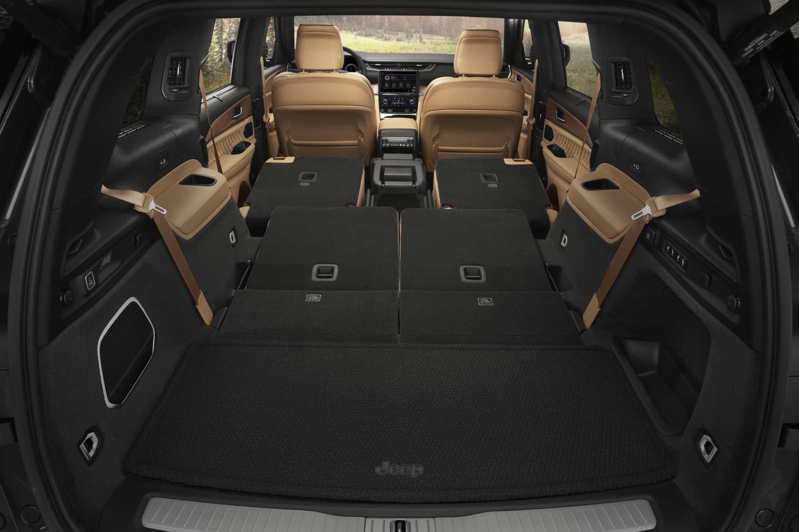 2021 Jeep® Grand Cherokee L Summit Reserve Rear Interior Cargo S